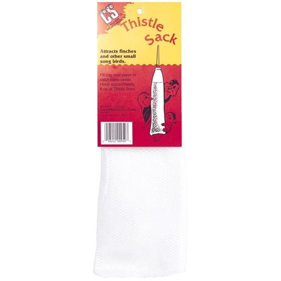 C&S Products Thistle Sack with 2 Clip Strips