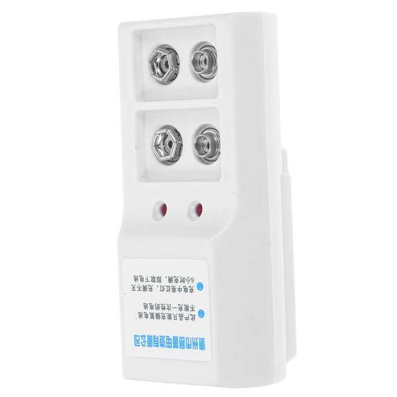 HEATSHAKING 1Set 90x42x30Mm 9V Li-Ion - Battery Charger for Rechargeable 9V Batteries with Short-Circuit Protection