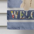 thumbnail image 4 of Carolines Treasures BB5675CHF Cocker Spaniel Buff Welcome Flag Canvas House Size, 4 of 4