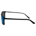 thumbnail image 3 of Epoch Eyewear Murphy Sport Cycle Sunglasses Black Frame with Polarized Blue Mirror Lens, 3 of 9