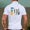 thumbnail image 4 of Men's Pure Cotton Polo T-Shirt with Double Sided Patterns Design, 4 of 29