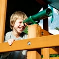 thumbnail image 5 of Gorilla Playsets Ozark II Wooden Swing Set with Punching Ball, 2 Belt Swings, and Trapeze Bar, 5 of 12