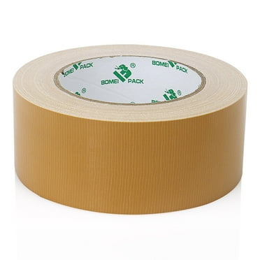 Light Brown Duct Tape Heavy Duty,Tan Beige Duct Tape 2 Inch x 30 Yards,No Residue,Strong,Flexible and All Weather,Professional for Indoor & Outdoor Use