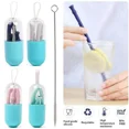 thumbnail image 2 of KNACK- 12 Pcs Reusable Collapsible Portable Silicone Straws Eco-Friendly, 2 of 6