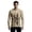 A-Beige938, variant on XIAOCHA Men's Skeleton Print Long Sleeve Henley Shirt Relaxed Fit Holiday Tops