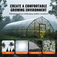 thumbnail image 5 of KFFKFF Greenhouse Plastic Sheeting Clear Polyethylene Film 10 x 40 ft 6Mil, 5 of 9