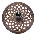 thumbnail image 2 of Cast Iron Umbrella Base - 17.7 Inch Diameter by Trademark Innovations (Bronze), 2 of 3
