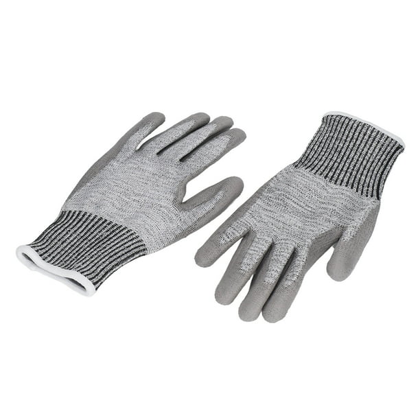 Guantes de trabajo, guantes de trabajo Nivel F Guantes recubiertos de PU Guantes de protección contra cortes Solución innovadora