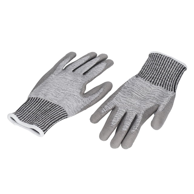 Guantes de trabajo, guantes de trabajo Nivel F Guantes recubiertos de PU Guantes de protección contra cortes Solución innovadora