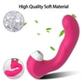 thumbnail image 3 of XBONP 3 in 1 Women Vibrators with Sucking & Licking, G spot Vibrators Adult Toys for Women Red, 3 of 7