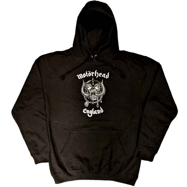 Motorhead Unisex Pullover Hoodie Sweatshirt England