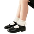 thumbnail image 3 of Niños No Show Calcetines Niñas Color Sólido Medio Tubo Princesa Calcetines, Calcetines Deportivos Cómodos Sueltos para Estudiantes, 3 of 7