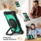 thumbnail image 4 of para Air 2024 con Soporte para Tableta para Niños, Silicona y PC, para Air de 13 Pulgadas, con Bandeja para Lápiz, Color Negro y Verde, 4 of 5