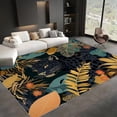 thumbnail image 2 of Area Rug 3x5 ft Brown Vintage World Map Living Room Non-Slip Rug, 3D Print Floor Carpet, Soft Large Area Rugs for Bedroom Dining Room Kitchen, Washable Low-Pile Rug, 2 of 7