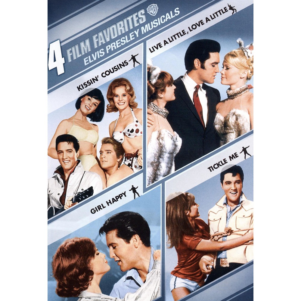 4 Film Favorites: Elvis Presley Musicals (DVD), Warner Home Video, Music & Performance - image 2 of 5