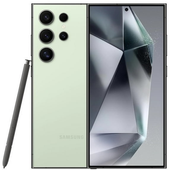 Restored Samsung Galaxy S24 Ultra SM-S928U1 Unlocked 512GB Titanium Green