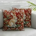 thumbnail image 3 of Nawypu Pillow Cover,Medieval Rabbit I French Modern Throw Pillow Case Modern Cushion Cover Square Pillowcase Decoration for Sofa Bed Chair Car, 3 of 5