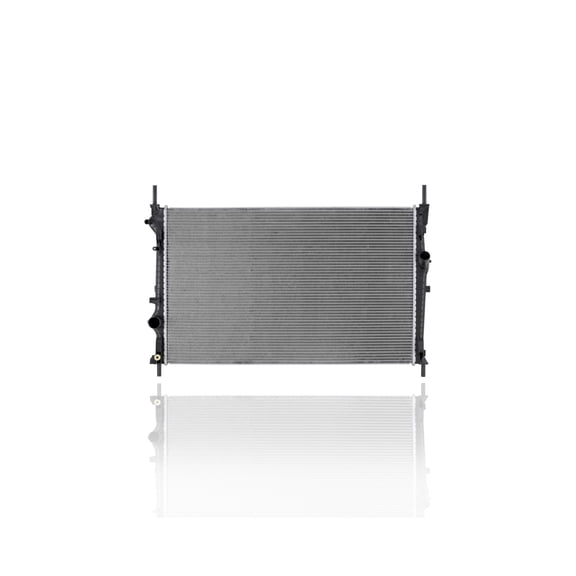 Radiator - Pacific Best Inc. Fit/For 13454 15-19 Ford Transit Passenger, 15-19 Cargo Van 3.2L Turbo/3.5/3.7L - Plastic Tank Aluminum Core, 1-Row