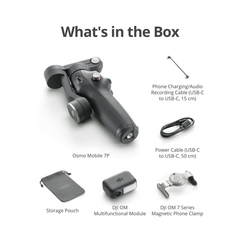 DJI Osmo Mobile 7P Gimbal Stabilizer for Smartphone 3-Axis DJI Osmo Mobile 7P Gimbal Stabilizer for Smartphone 3-Axis