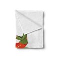 thumbnail image 2 of Gnome Soft Flannel Fleece Throw Blanket, Little Elf Riding a Snail Pastel Dreamland Children Creative Cartoon, Cozy Plush for Indoor and Outdoor Use, 50" x 60", Olive Green Burnt Sienna, by Ambesonne, 2 of 5