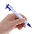 thumbnail image 4 of Vernier Caliper Estudiante Bolígrafo Escala Rodillo Medir Herramienta (Azul) Sywqhk Libre de BPA, 4 of 6