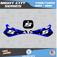 thumbnail image 3 of Kalair GFX Graphics Kit for Yamaha YZ250 (1993-1995) Night-city Series, 3 of 5