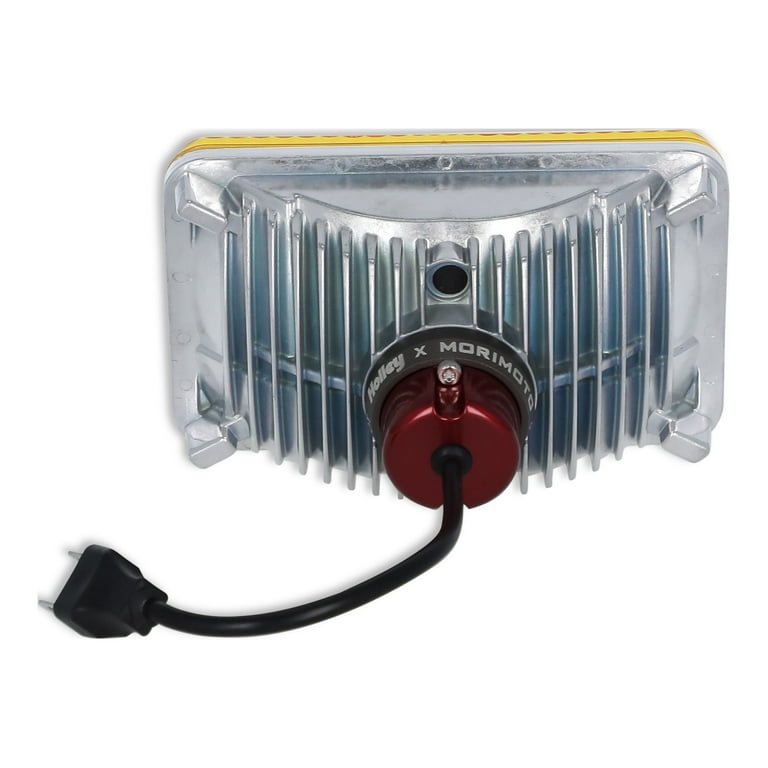 Holley RetroBright LED Headlight - Yellow Lens (Utilizes 5700K