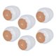 thumbnail image 5 of 40 protectores de patas de silla de silicona gruesa, transparentes y antideslizantes., 5 of 14