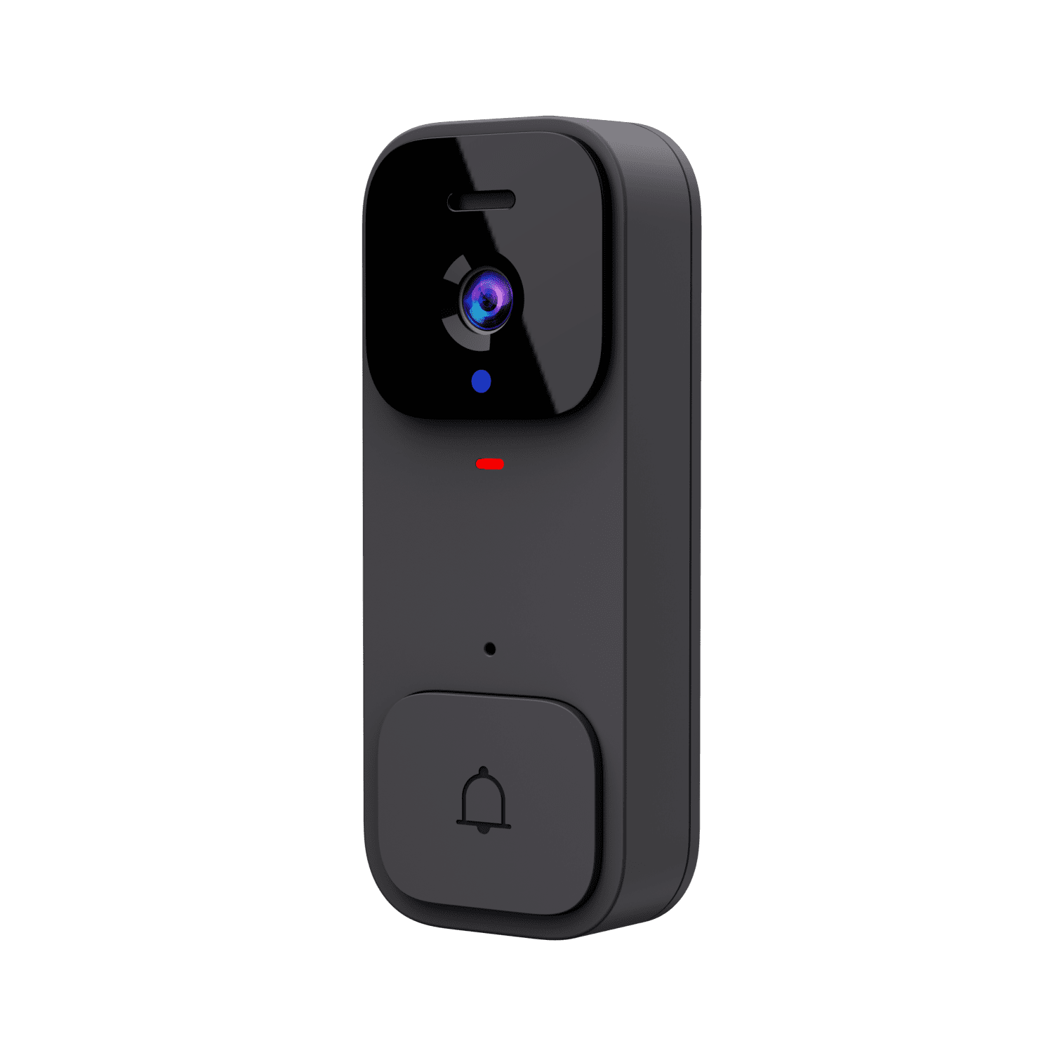 Visual Smart Doorbell with 4.3" Color Display, 300K Camera for home security