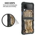 thumbnail image 3 of CoverON For Samsung Galaxy Z Flip 4 Phone Case, Military Grade Heavy Duty Rugged Cover Grip, Camouflage, 3 of 9