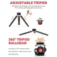 thumbnail image 2 of USKEYVISION Smartphone Video Vlogging Kit Metal Micrófono Luz Tiktok YouTube Podcast Equipo para iPhone 15/14/13 Mini/Pro/Max, Smartphone Android (V-Master), 2 of 5
