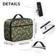 thumbnail image 6 of Football Field Green Pattern Insulated Lunch Bag Teens,Bento School Lunch Bag for Teens for Work,Picnic or Travel 10.6x7.7x4.3 Inches,12 Can Capacity, 6 of 6