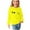 Yellow, variant on Lmnyox Kids Shirt Print Crew Neck Long Sleeve Basic T Shirt Boys Girls Casual Pullover Tops Fall Winter Clothes