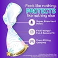 thumbnail image 5 of Radiant Teen Pads, Size 4, Overnight, with Wings, Unscented, 18 Count, 5 of 5