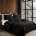 thumbnail image 5 of Wonderful Bedding Wood-Grain Velvet 3-Piece Quilt Set, 5 of 8