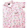 thumbnail image 5 of dELiA*s Women's Pajamas - 2 Piece Super Soft Button Down Sleep Shirt and Wide Leg Pajama Pants (S-3X), 5 of 7