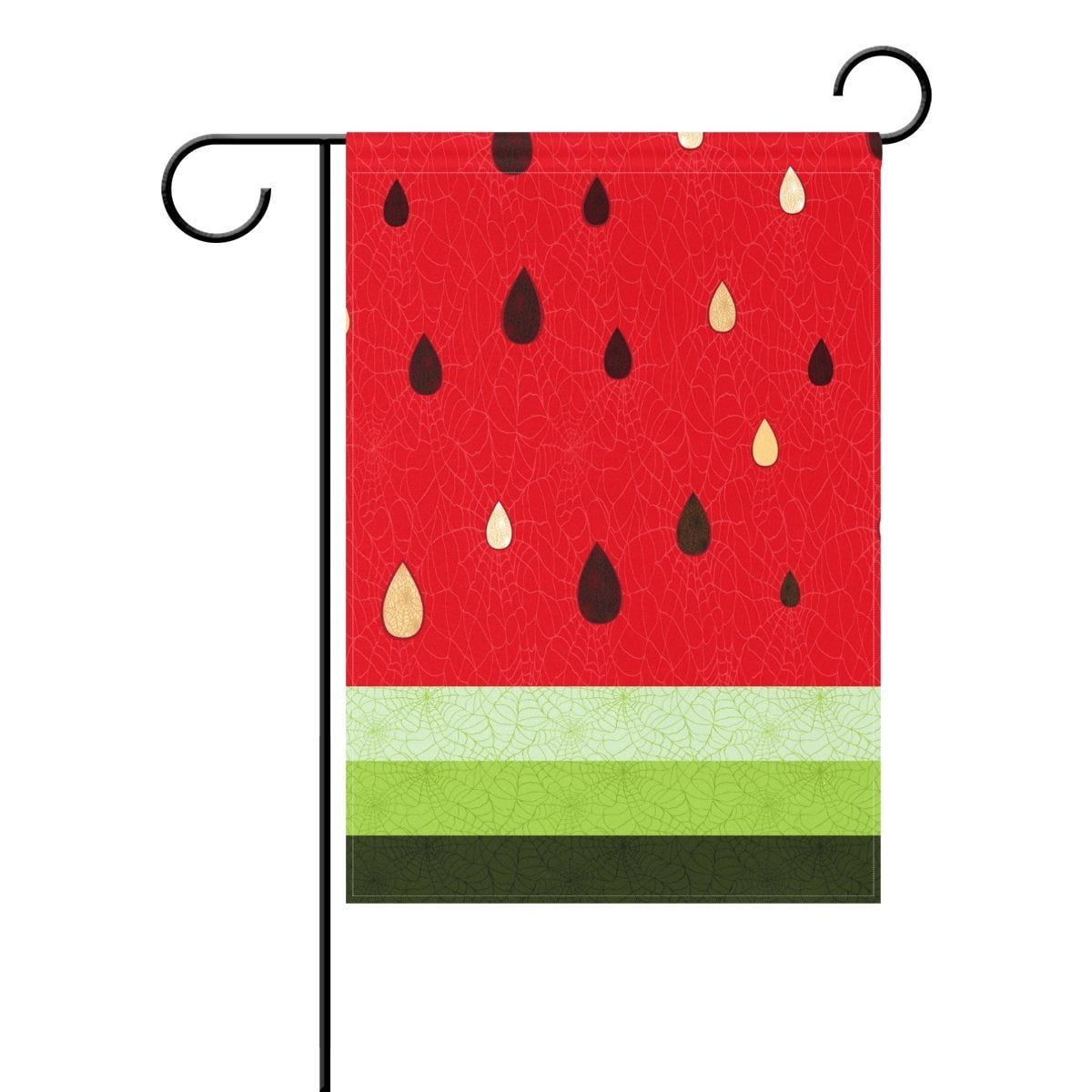 POPCreation Red Watermelon Garden Flag Fruit Outdoor Flag Home Party