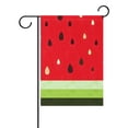 thumbnail image 1 of EREHome Drapeau de Jardin Melon D\'eau Rouge Fruit Drapeau Extérieur Fête à la Maison 28x40 Pouces, 1 of 1
