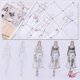 thumbnail image 2 of Fash Rulers, 4 S Fash Sketng Templates, Fash Sketng Ruler French Ruler For Patt, 2 of 4