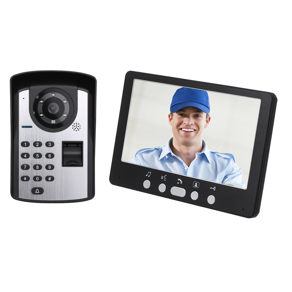 Details about   NEW Home Door Entry Security Video Intercom System Kit with 9 7" Color Monitor 