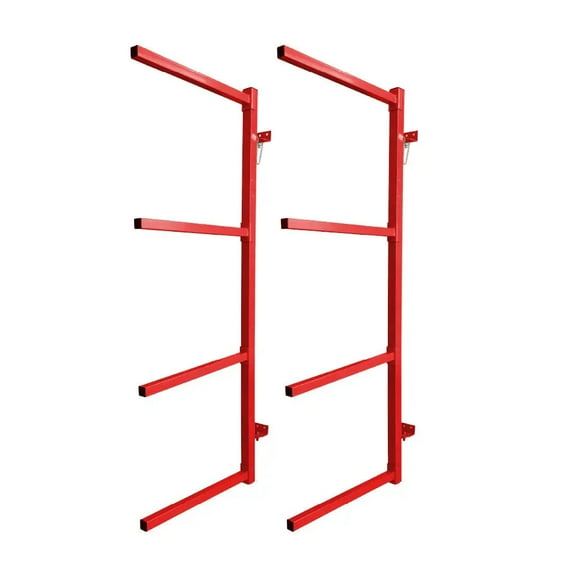 Wall Mount Bumper Stand Steel Storage Rack for Auto Body Shops - (4572)