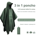 thumbnail image 2 of Nouveau Poncho de Pluie Imperméable Multifonction Poncho Imperméable Poncho de Pluie Adulte Imperméable Réutilisable Poncho à Capuche, 2 of 5
