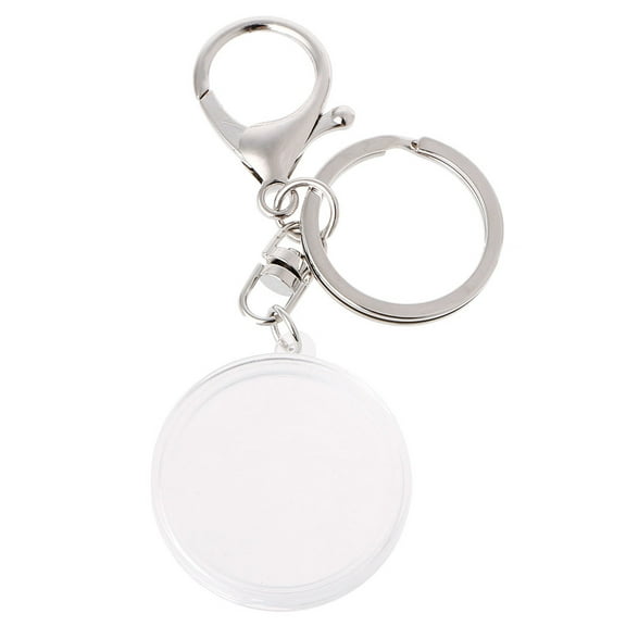 Commemoratives Coin Holder Keyring Medallions or Chip Collections Souvenir Keychain Coin Box Keyring with Soft Pad