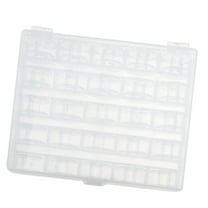 FELTECHELECTR Sewing Supply Bobbin Storage Case 25Pcs 12*4.3*1In