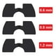 thumbnail image 3 of Sonducket 0.6/0.8/1/2mm Scooter Shock Damper Rubber Damping Accessories Replacement Outdoor Modification Pad Cushions Anti-shock for M365 Type1 NO1, 3 of 6
