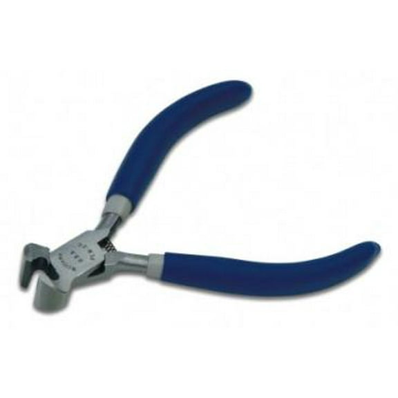 4-1/2" End Cutting Nippers With Plastic Double-Dipped Handles & Polished Head. 15/32" Cutting Blade Width. Williams® USA # JHWPLM-2C