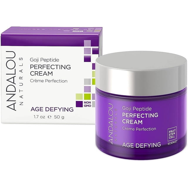 Crema facial Andalou Naturals Goji Peptide Perfecting 50 ml