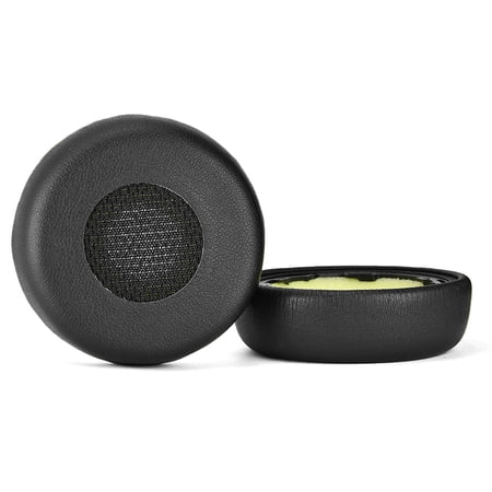1 pair PU Leather Ear Pads Easy Fit Replacement Ear Cushions Covers for Jabra Evolve 75 Series