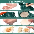 thumbnail image 3 of Máquina para hacer bolas de masa hervida TANGJMXG Prensa para ravioles empanadas Molde para wonton, 3 of 4