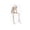 B, variant on Qonioi Sitting Skeleton Figurines 20cm, Resin Skeleton Statues for Gothic Home Decor, Spooky Skull Ornaments for Halloween House Desk Shelf
